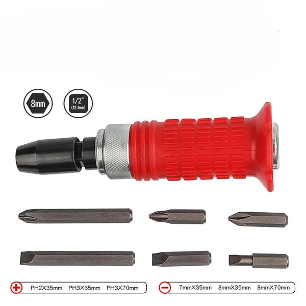 1/2 Inch Impact Screwdriver Set Impact Screwdriver Professional Screwdriver Tool