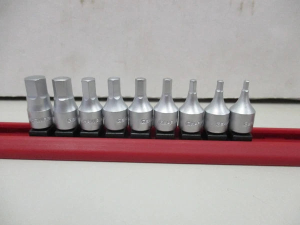 Gearwrench 9 pc SAE Stubby Hex Bit Driver Set