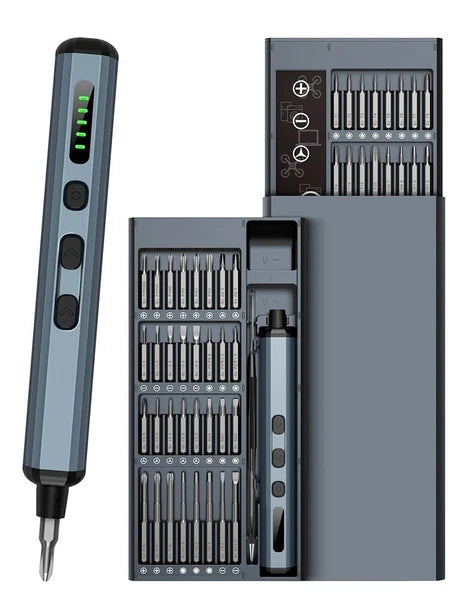 Mini Electric Screwdriver 68 in 1,Precision Screwdriver Set w/ 64 Magnetic Bits