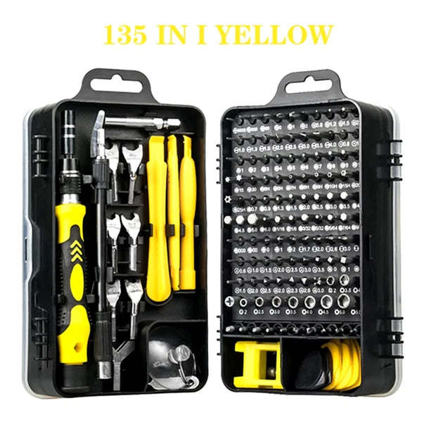 Screwdriver Set Magnetic Torx Phillips Screw Bit Kit  with Electrical Driver Rem