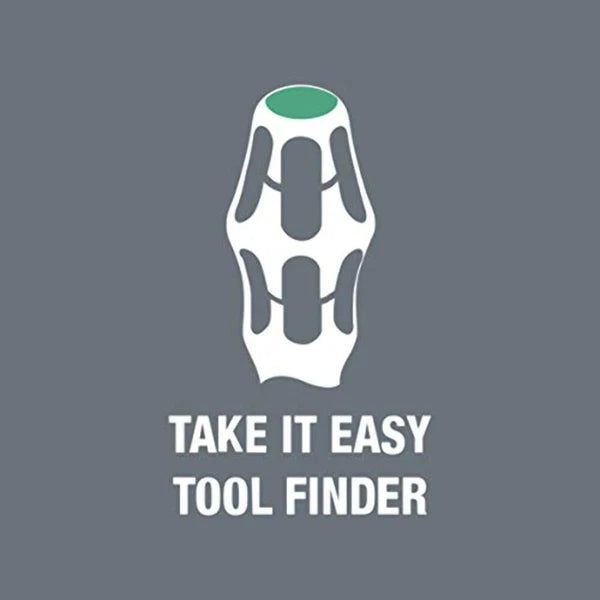 Wera Tools Kraftform Kompakt F 1 screwdriving Tool Set for Window Builders, 35 P