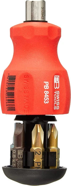 PB 8453 Multi-Bit Screwdriver Combination Screwdriver Manual Screwdriver/Set - M
