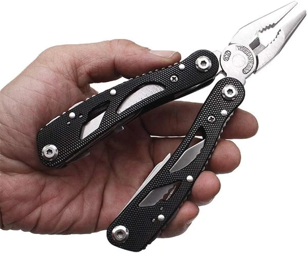 Multitool Pliers Set Stainless Steel Screwdriver Tool with 11 Screwdriver Bits
