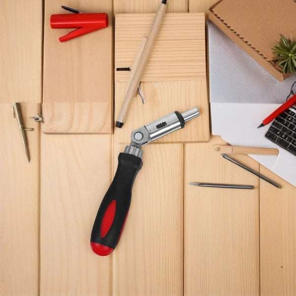 Multifunctional Ratchet Screwdriver Mechanic Tool Set Right Angle Hexagon