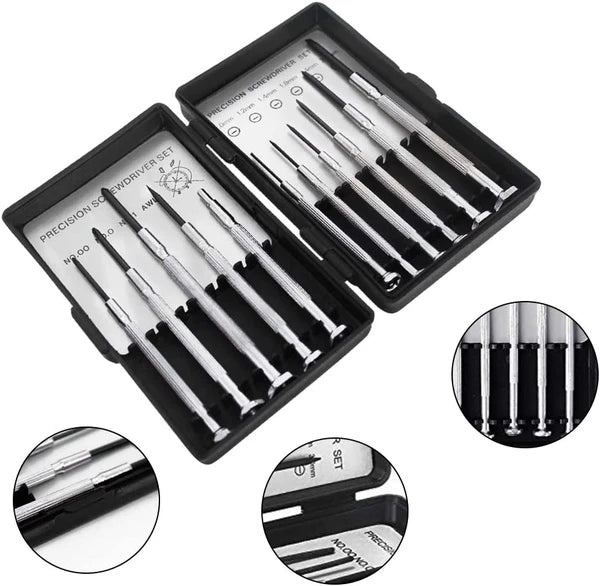 11PCS Mini Precision Screwdriver Set, Small Screwdriver Set for Electronics,