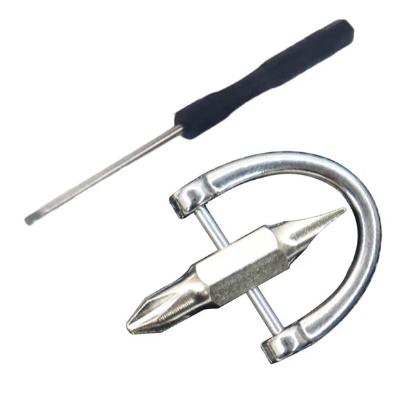 Reliable Keychain Screwdriver Set With Tip For Portability Easy Access Anywhere