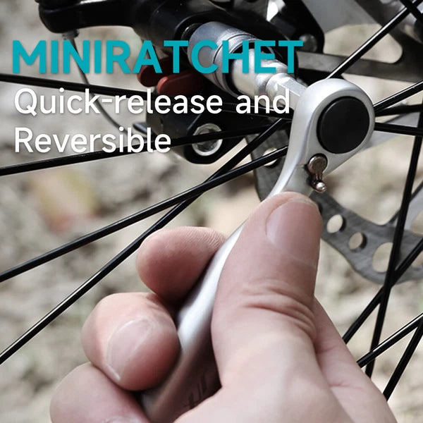 Polycarbonate and Alloy Steel Mini Ratchet and Screwdriver Set 41-Pieces B9