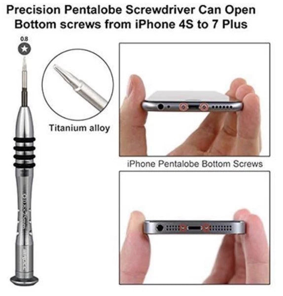 Herramienta De La Reparacion Del Destornillador Magnetico Set Kit Para iPhone 14